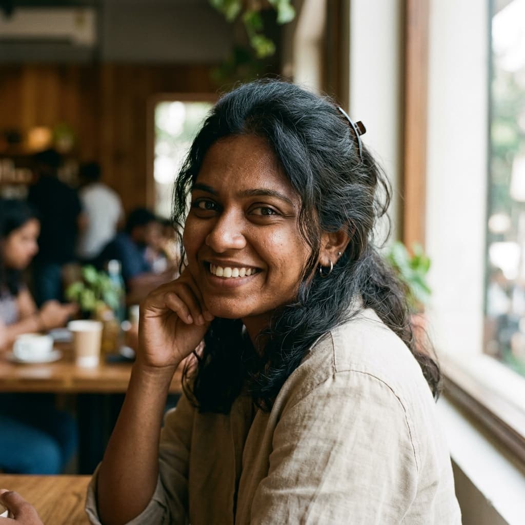 Indian creative professional portrait